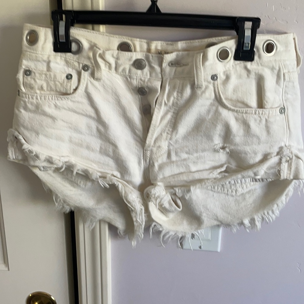 Free People Jean Shorts